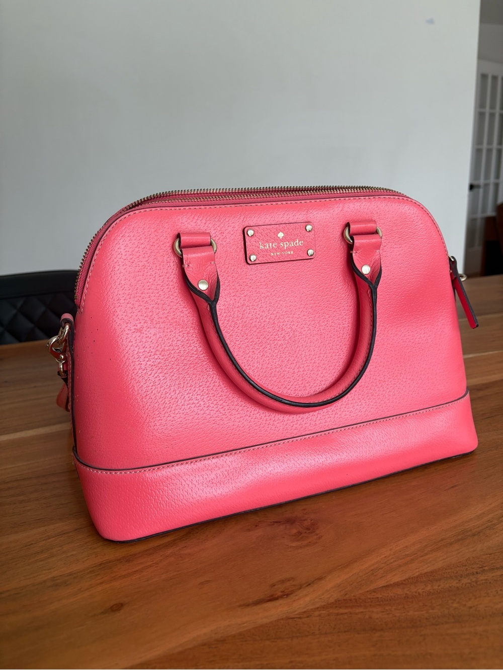 kate spade Coral Pink Dome Satchel